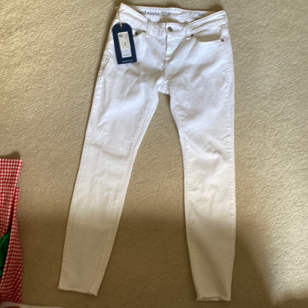 NWT white skinny jeans